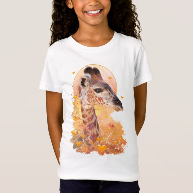 Camiseta Cría de jirafa "CUANDO ÉRAMOS JÓVENES" (Anverso)