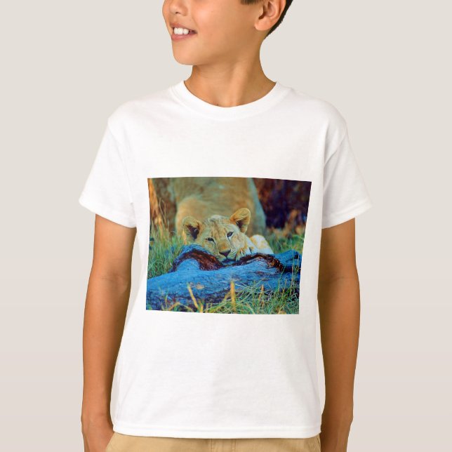 Camiseta cría de león (Anverso)
