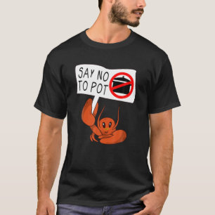 Camiseta Cría Vegan Graciosa Diciendo Que No A Las Crawfis