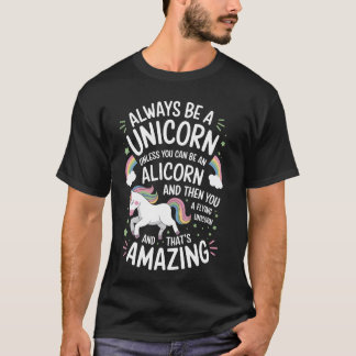 Camiseta Criad Alicorn Unicornio Mágico Fantasía Criatura L