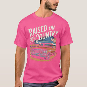 Camiseta Criada con música country de mujeres de los 90 Cow
