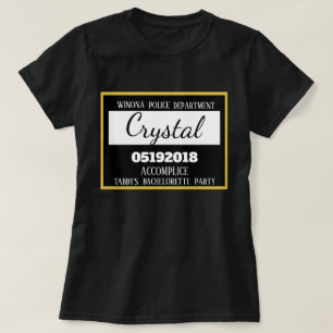 Camiseta Criada de honor del partido de soltera encarcelada