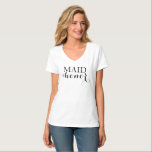 Camiseta Criada del partido Bachelorette de Honor Tanque Am<br><div class="desc">Prefecto para las fiestas de soltera,  esta tapa de tanque de la doncella de honor tiene texto de personalizable y es una forma divertida para que su grupo destaque por la gran noche de salida.</div>