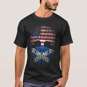 Camiseta Criada estadounidense con Escocia Roots