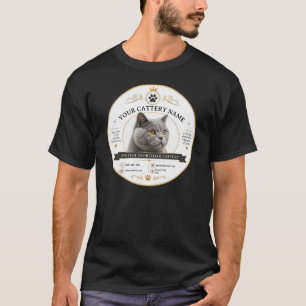 Camiseta Criadero personalizado de British Shorthair