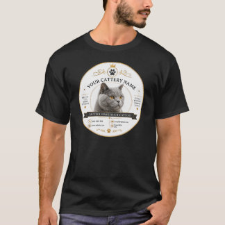 Camiseta Criadero personalizado de British Shorthair  