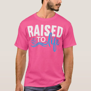 Camiseta Criado Al Bautismo De La Vida Jesús Dios Cristiano