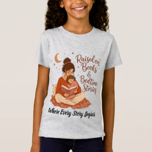 Camiseta Criado con libros y cuentos para dormir