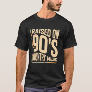 Camiseta Criado con música country de los 90