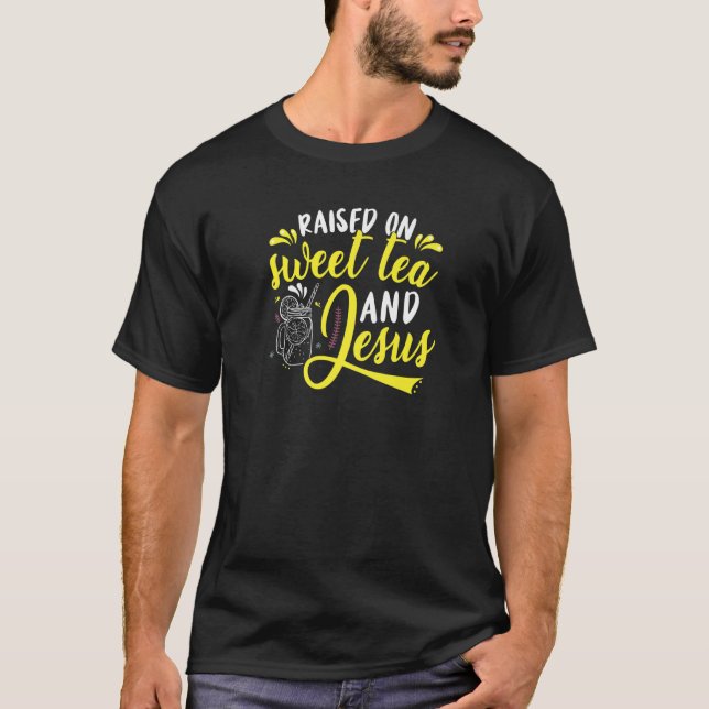 Camiseta Criado Con Té Dulce Y Jesús (Anverso)