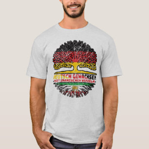 Camiseta Criado en Alemania, raíces iraníes – León y Sol