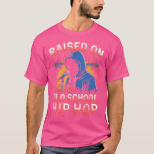 Camiseta Criado en la vieja escuela Hip Hop Tshirt Cassette