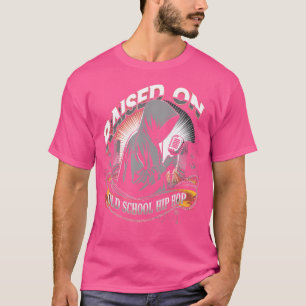Camiseta Criado en la vieja escuela Hip Hop Tshirt Cassette