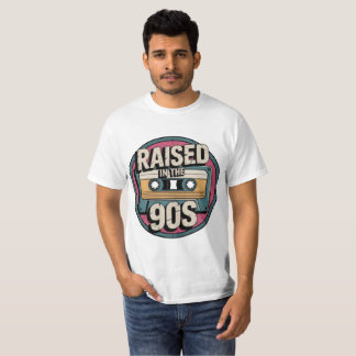 Camiseta Criado en los 90 Retro Vintage