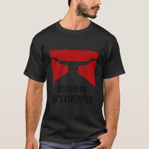 Camiseta Criado En Rodeo Occidental De Toros De Campo De Lo