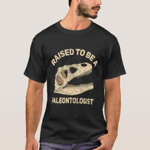 Camiseta Criado Para Ser Un Futuro Paleontólogo