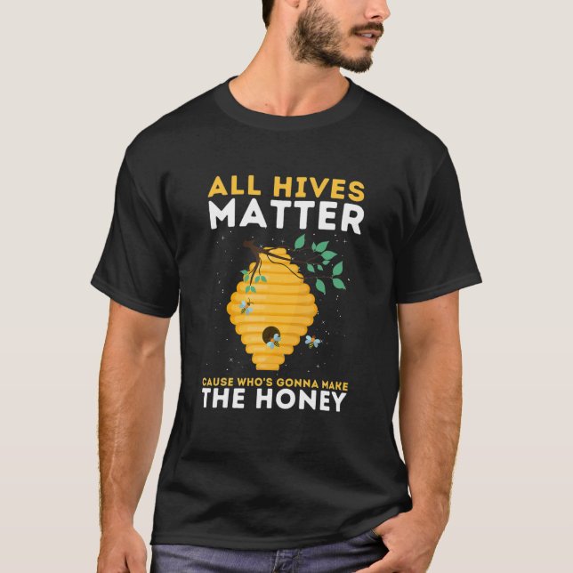 Camiseta Criador De Abejas Carne Y Cultivo De Miel (Anverso)