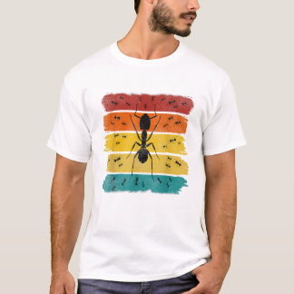 Camiseta Criador de Hormigas Retro Vintage Granja de Hormig