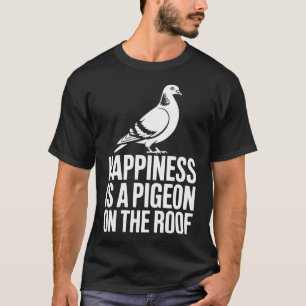 Camiseta Criador de palomas volando ave paloma