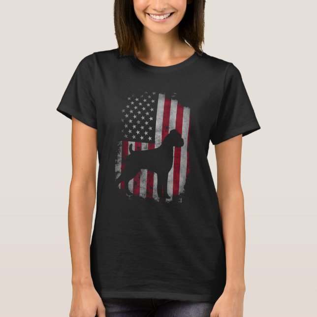 Camiseta Criador de perros de raza Boxer estadounidense de  (Anverso)