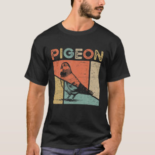 Camiseta Criador de pichón vintage - Paloma de ave animal