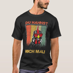 Camiseta Criador de pollos Du Hahnst Mich Mal