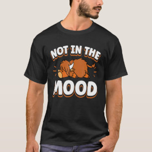 Camiseta Criador de vacas Scottish Highland Cow Longhorn No