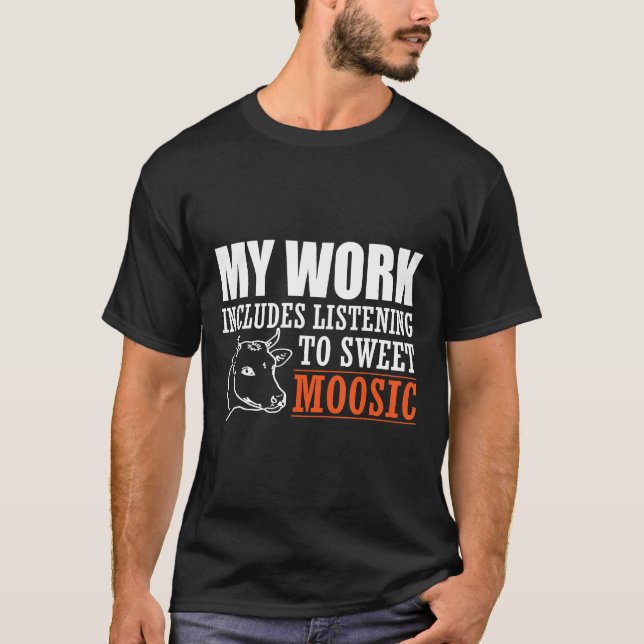 Camiseta Criadores de vacas de granja trabajando (Anverso)
