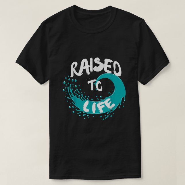 Camiseta Criados A La Vida Chicas Niños Bap Cristiano (Diseño del anverso)