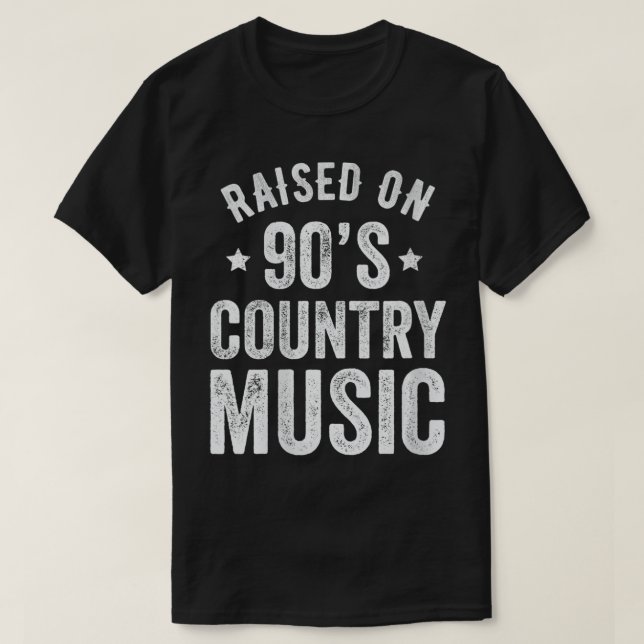 Camiseta Crian a mujeres en los 90's Country Music Retro Fu (Diseño del anverso)