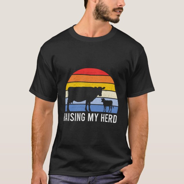 Camiseta Criando a mi rebaño de mamá (Anverso)