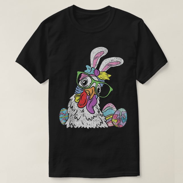 Camiseta Crianza de huevos de pollo en Semana Santa (Diseño del anverso)