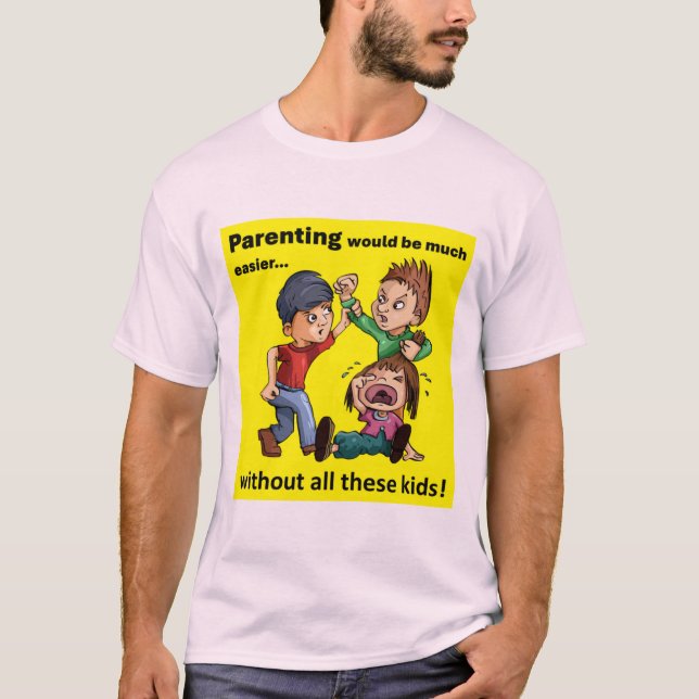 Camiseta Crianza de niños (Anverso)
