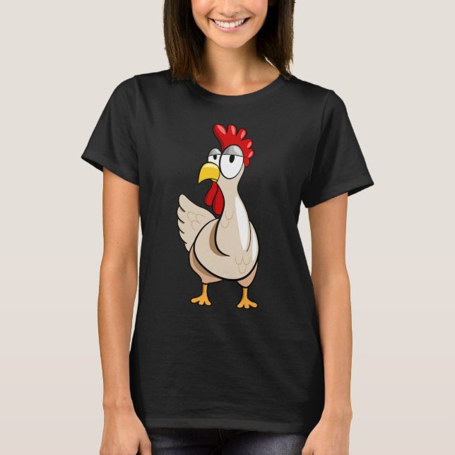 Camiseta Crianza de pollo (Anverso)