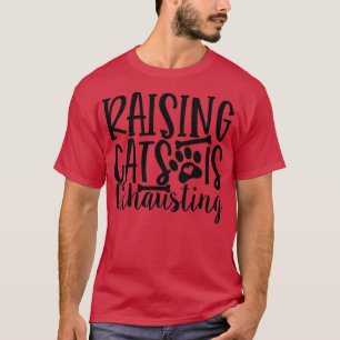 Camiseta Criar gatos es agobiar el kit de gatos de Lady Kit