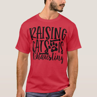 Camiseta Criar gatos es agobiar el kit de gatos de Lady Kit