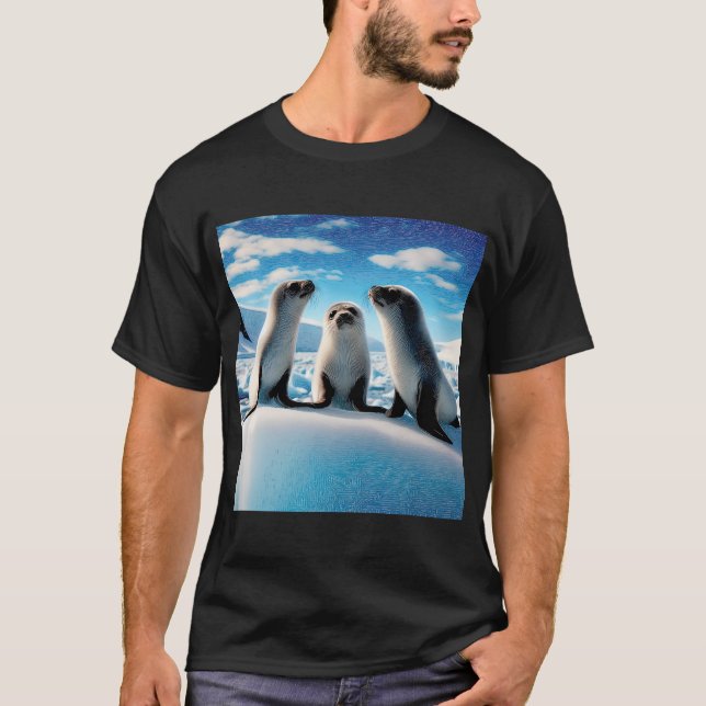 Camiseta Crías de focas#3 (Anverso)