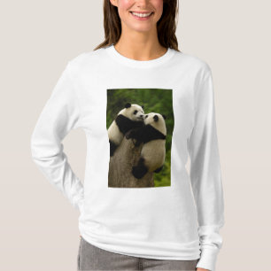 Camiseta Crías de panda gigante (Ailuropoda melanoleuca)