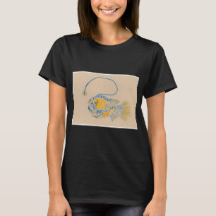 Camiseta Criatura Abisal Acuarela