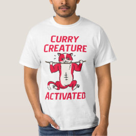 Camiseta Criatura Curry Activada Amante del Curry