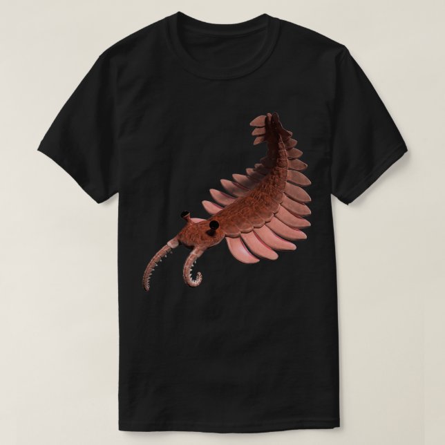 Camiseta Criatura de Anomalocaris de la época de Cambria (Diseño del anverso)