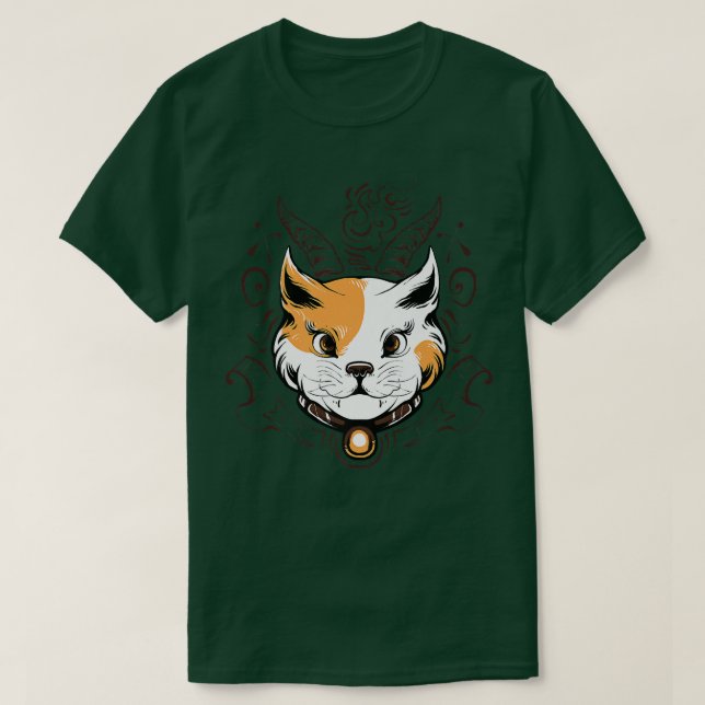 Camiseta Criatura de hadas de gato (Diseño del anverso)