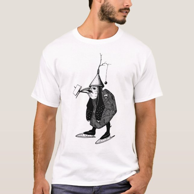 Camiseta Criatura de Hieronymous Bosch (Anverso)