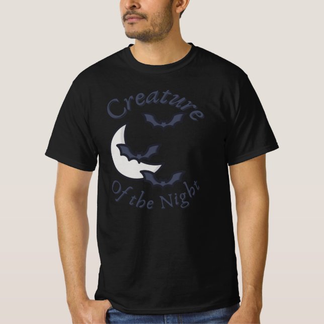 Camiseta Criatura de la Noche (Anverso)