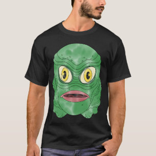 Camiseta Criatura del agua de la laguna negra (Versión