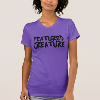 Camiseta criatura destacada