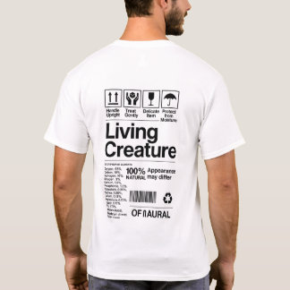 Camiseta criatura viviente