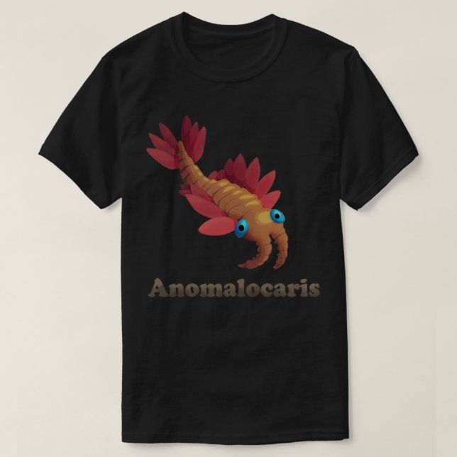 Camiseta Criaturas camboyanas Anomalocaris (Diseño del anverso)
