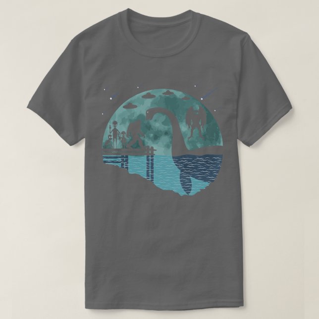Camiseta Criaturas criptas 11 (Diseño del anverso)