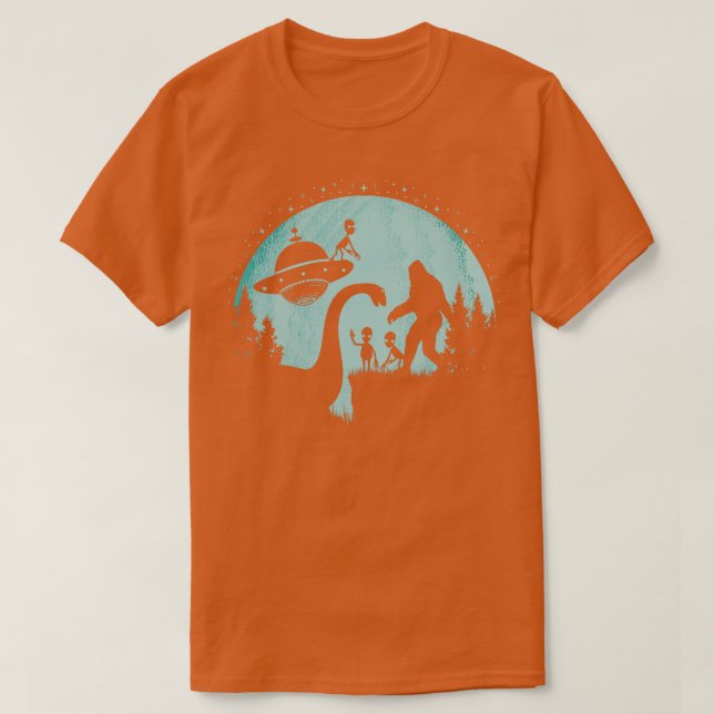 Camiseta Criaturas criptas 2 (Diseño del anverso)